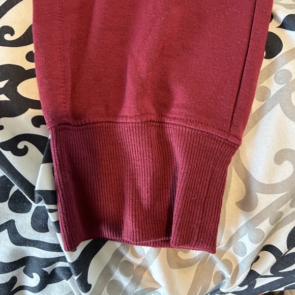 Women's M Tek Gear Lightweight Joggers in Burgundy - Picture 3 of 7